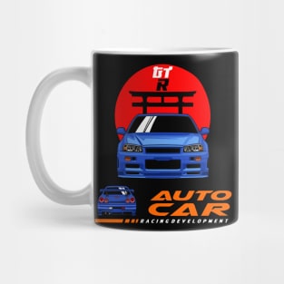 Japan R-34 - Auto Car Mug